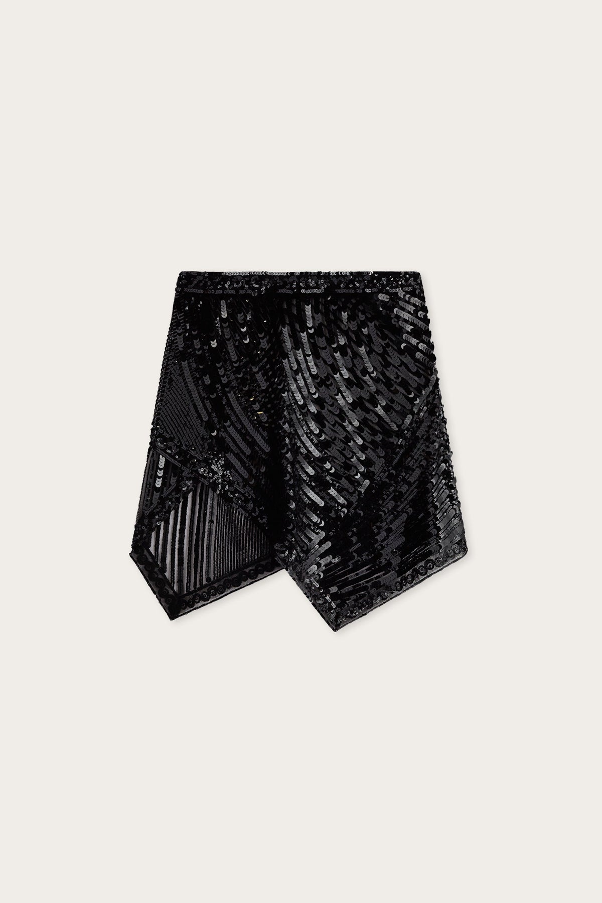 Pucci Embroidered Tulle Scarf Skirt