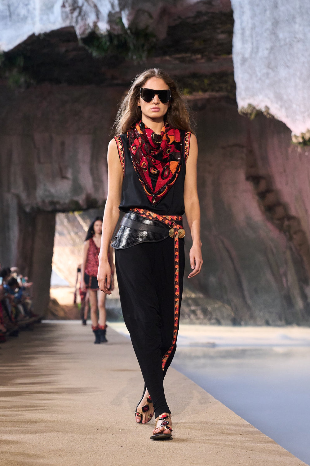 Pucci Embroidered Pareo Foulard - Limited edition 1/8