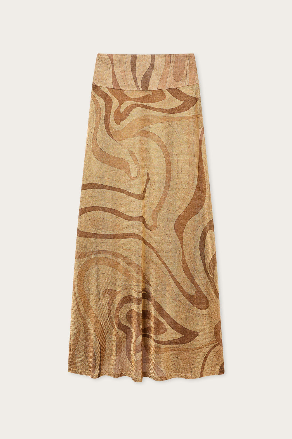 Pucci Marmo Print Lamè Skirt