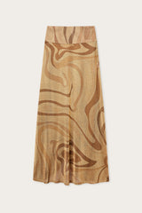 Pucci Marmo Print Lamè Skirt