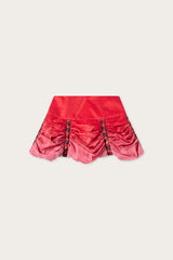 Pucci Marmo Gradient Print Ramie Skirt
