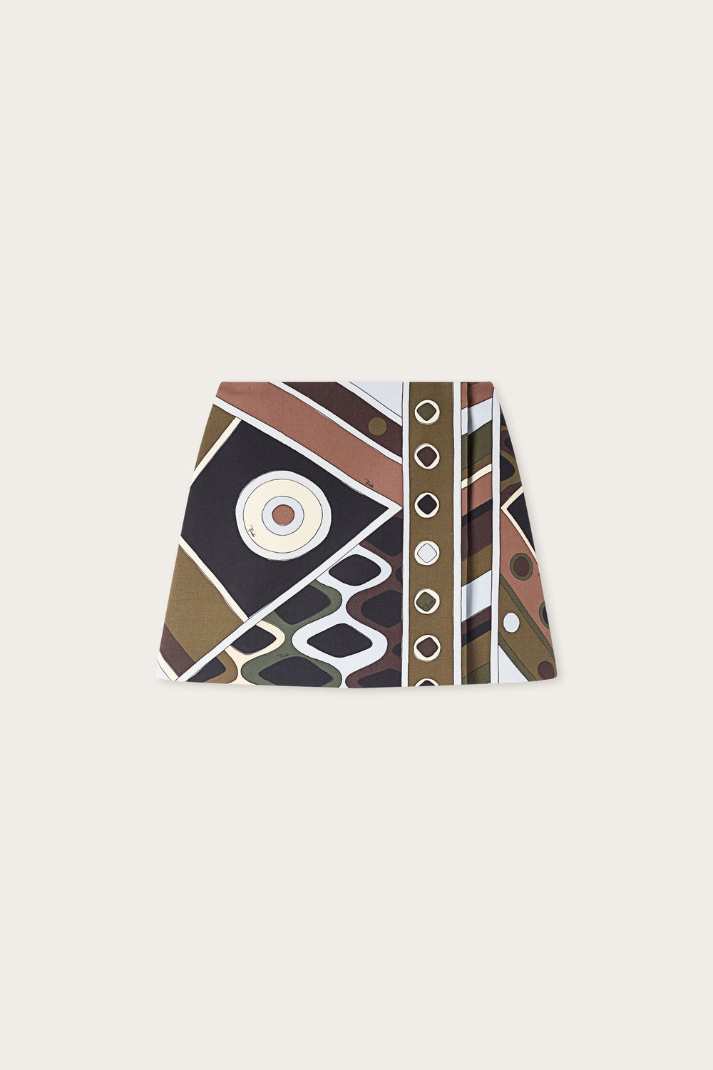 Pucci Vivara Print Cool Wool Skirt