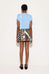 Pucci Vivara Print Cool Wool Skirt
