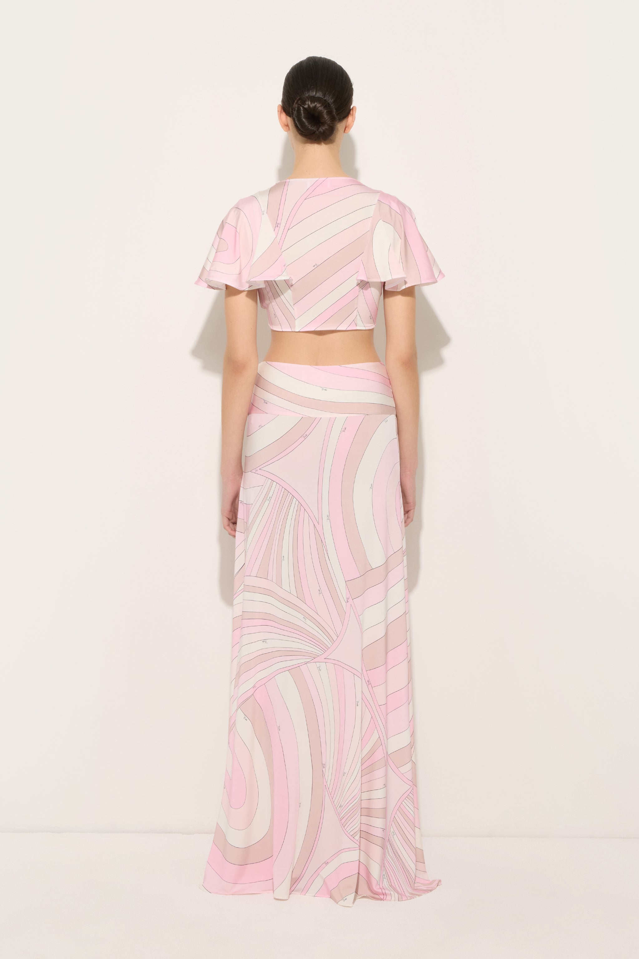 Pucci Iride Print Jersey Skirt
