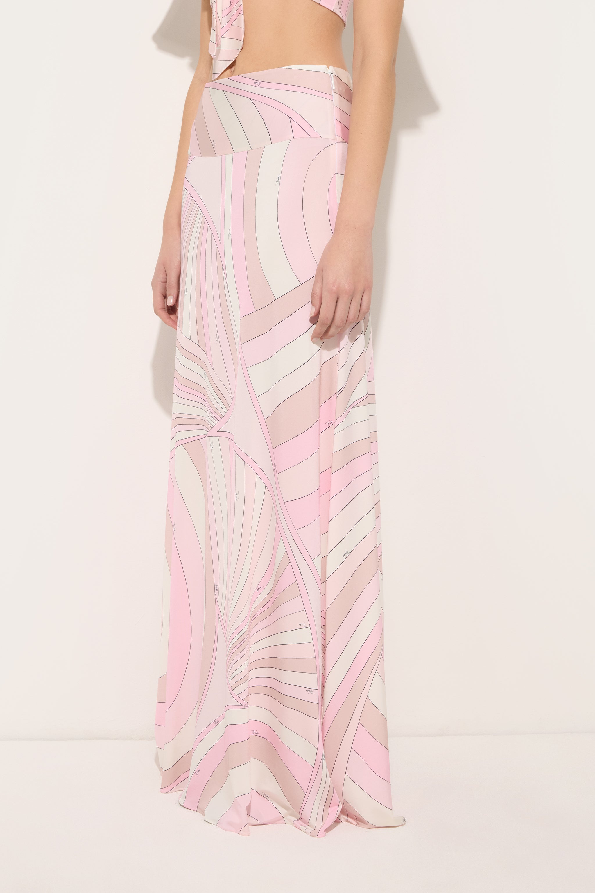 Pucci Iride Print Jersey Skirt