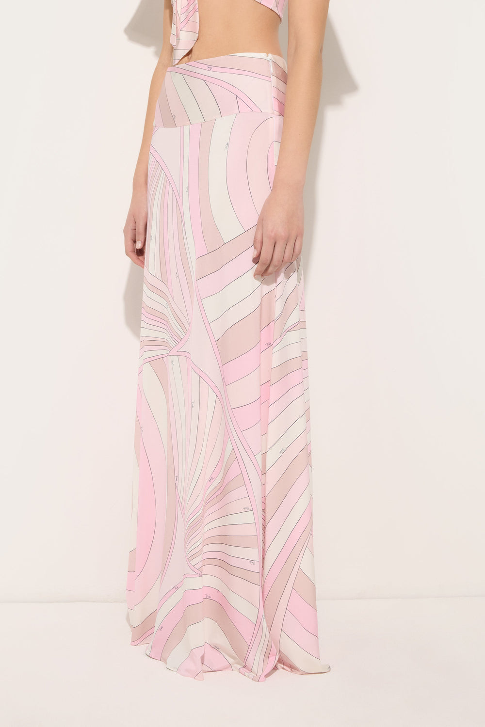 Pucci Iride Print Jersey Skirt
