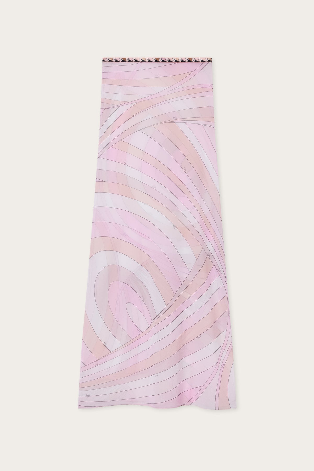 Pucci Iride Print Tulle Skirt