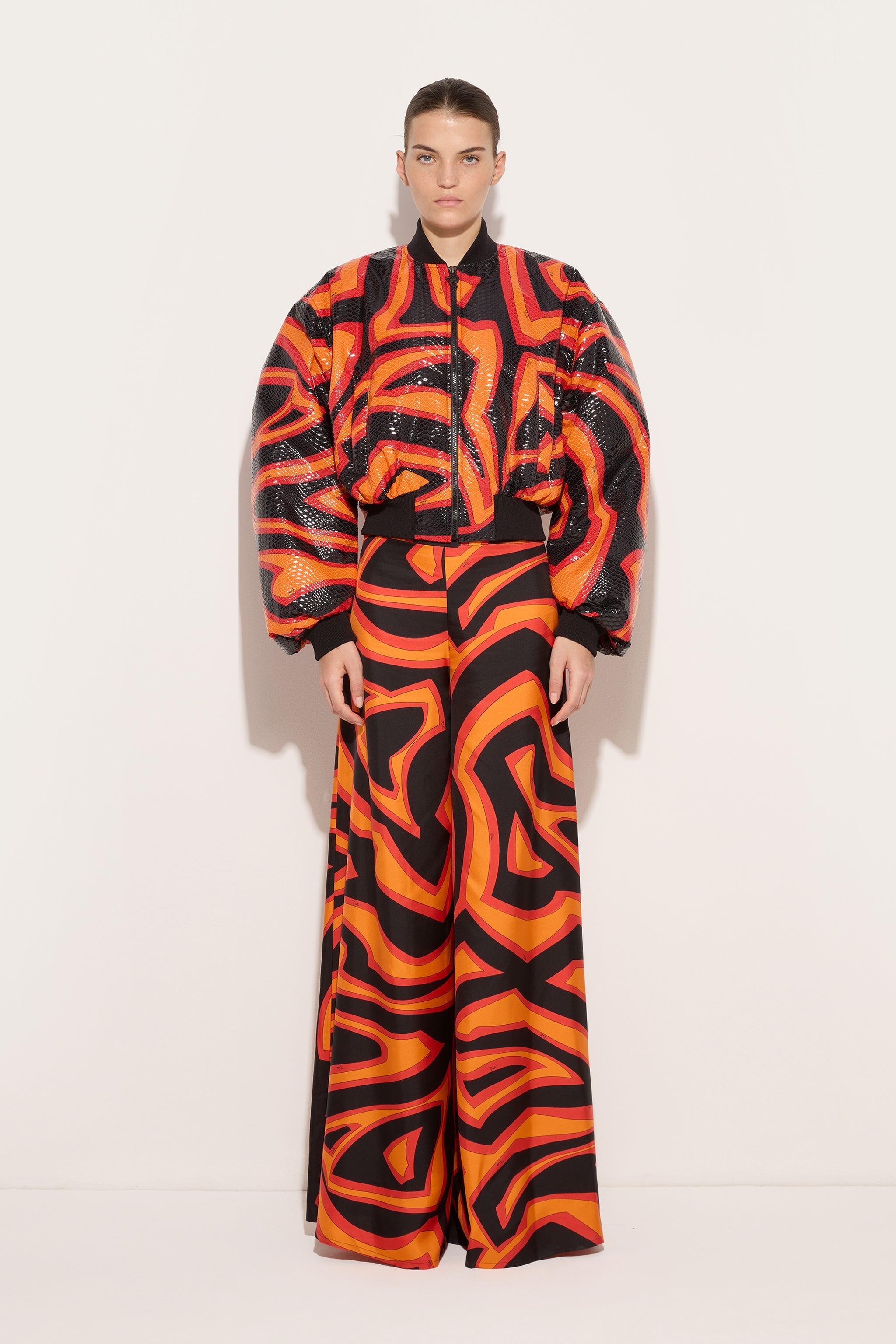 Pucci Labirinto Print Bomber Jacket