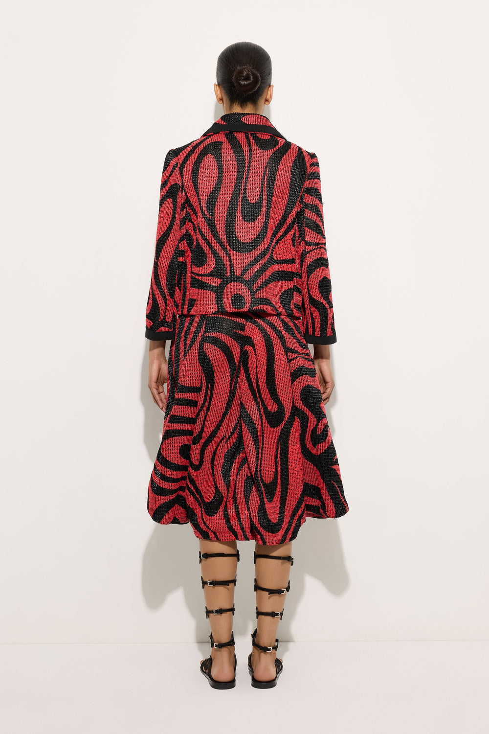 Pucci Printed Rafia Net Jacket