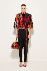 Pucci Embroidered Cape Jacket