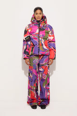 Pucci Orchidee Print Down Jacket