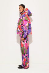Pucci Orchidee Print Down Jacket
