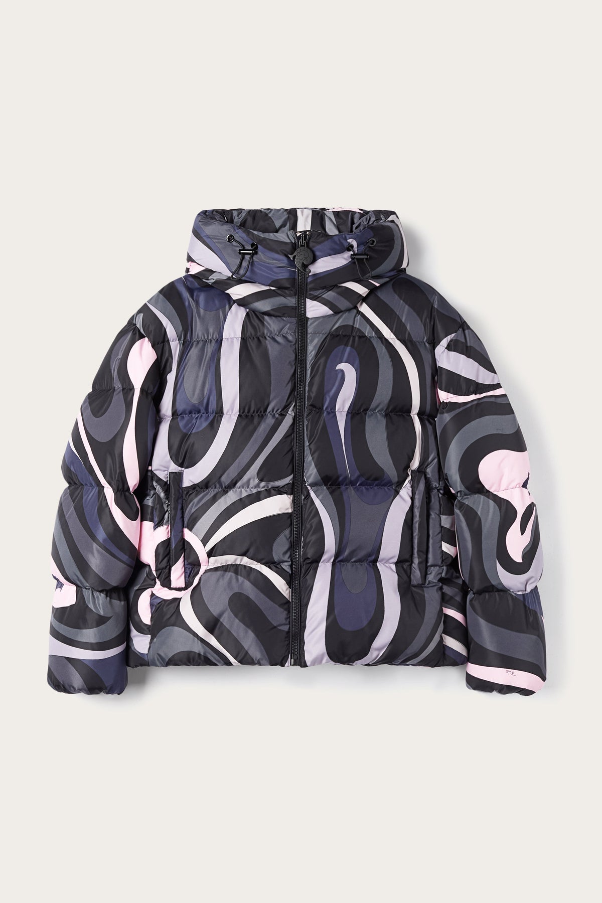 Pucci Marmo Print Down Jacket