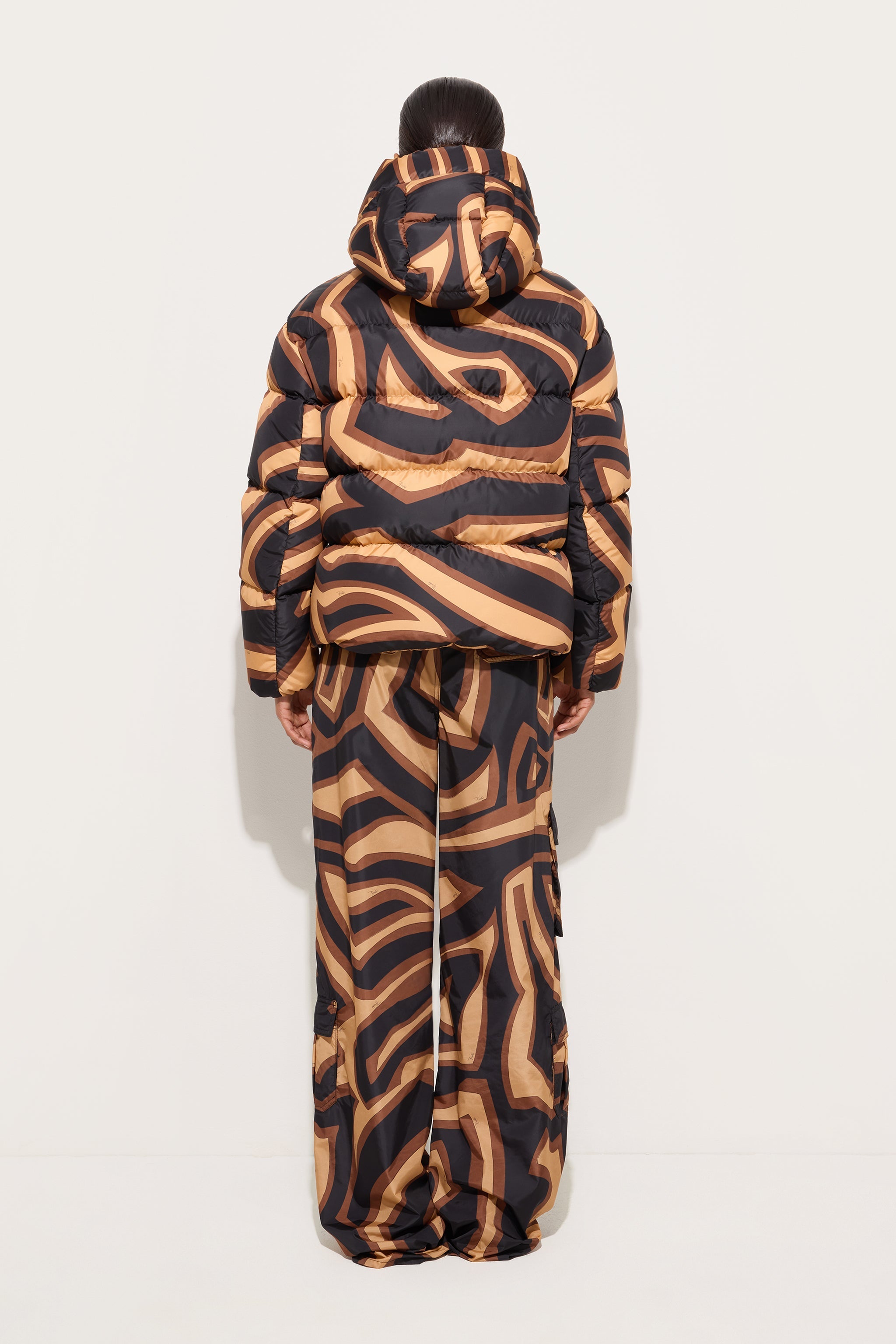 Pucci Labirinto Print Down Jacket