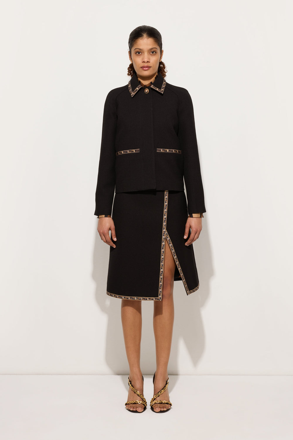 Pucci Poudre Jacket with Printed Details
