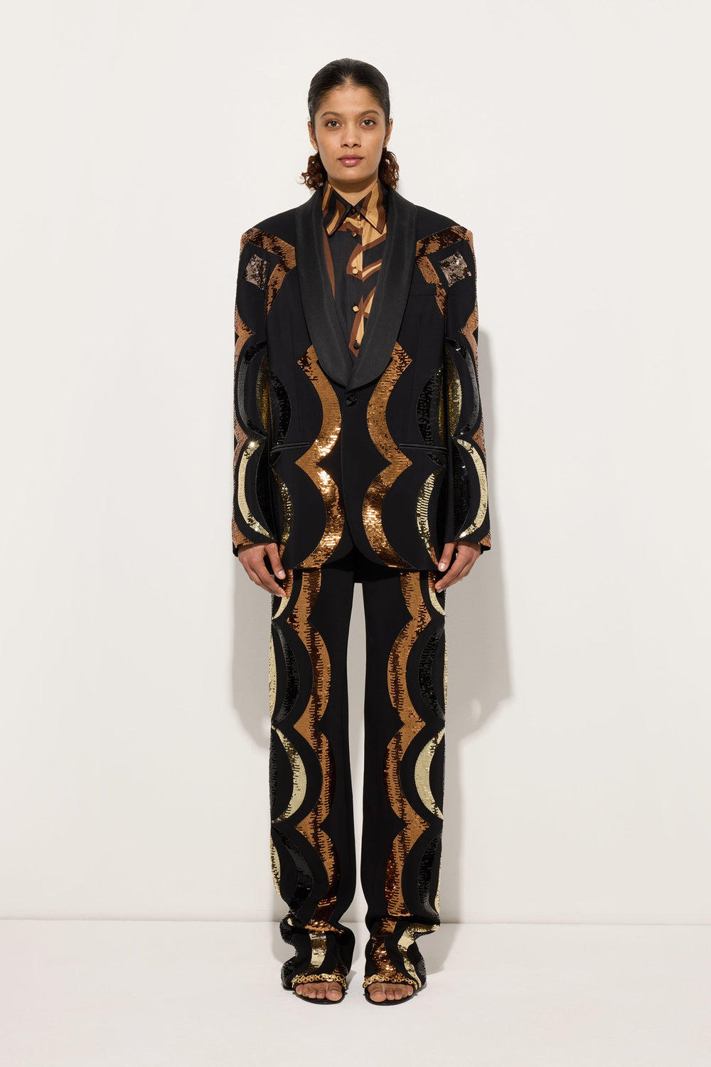 Pucci Collane Oversized Blazer Embroidered