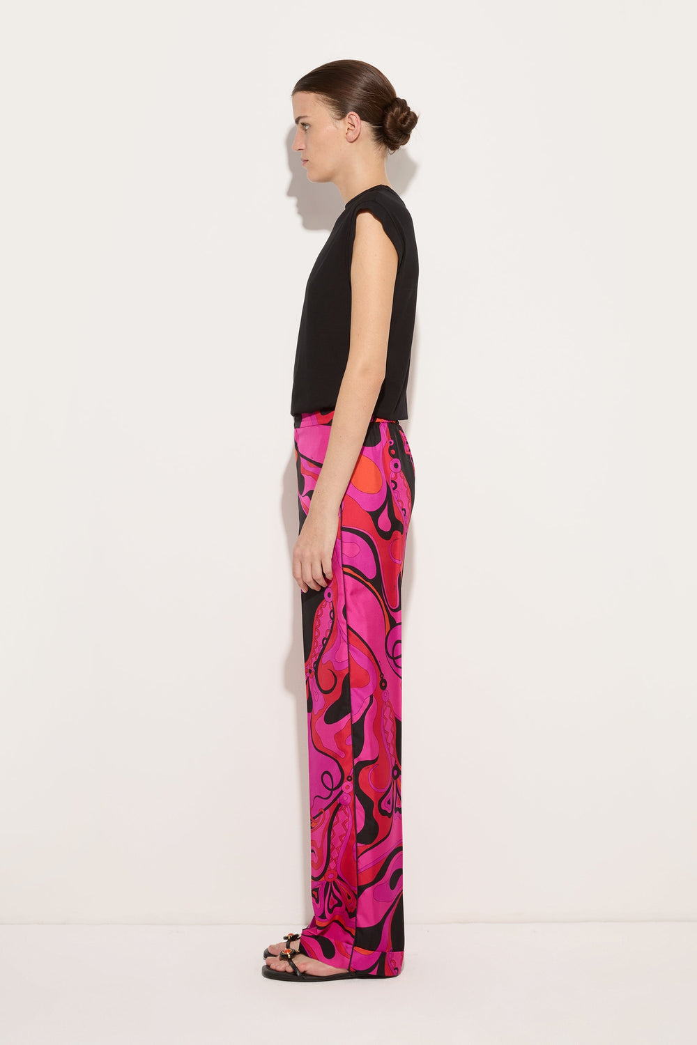 Pucci T-shirt with Foulard Detail