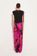 Pucci T-shirt with Foulard Detail