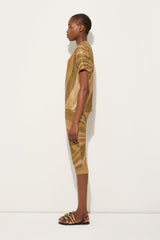 Pucci Marmo Print Jersey Lamé T-shirt