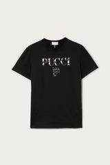 Pucci Cotton T-shirt with Pucci Logo