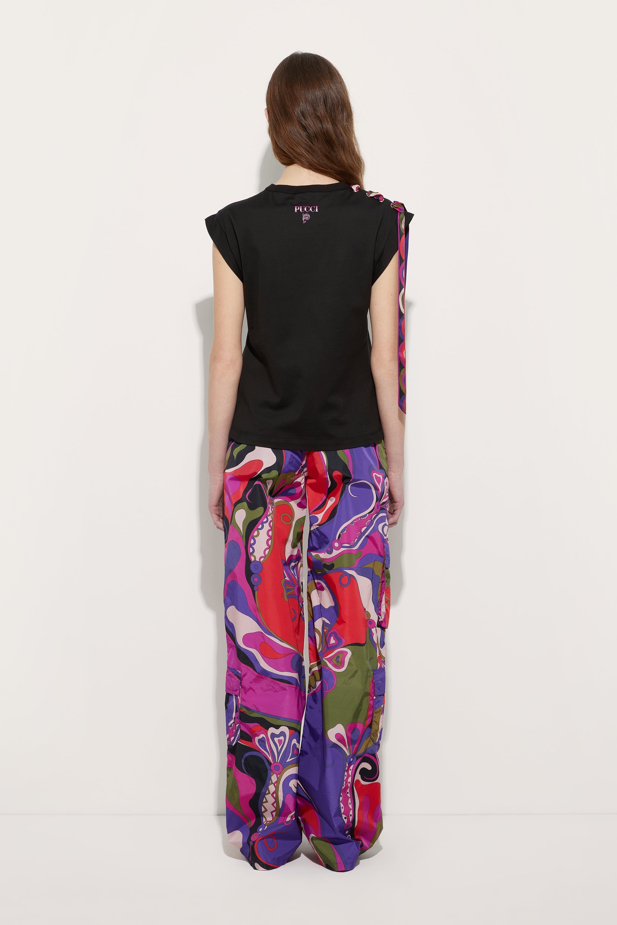 Pucci Top with Printed Detail