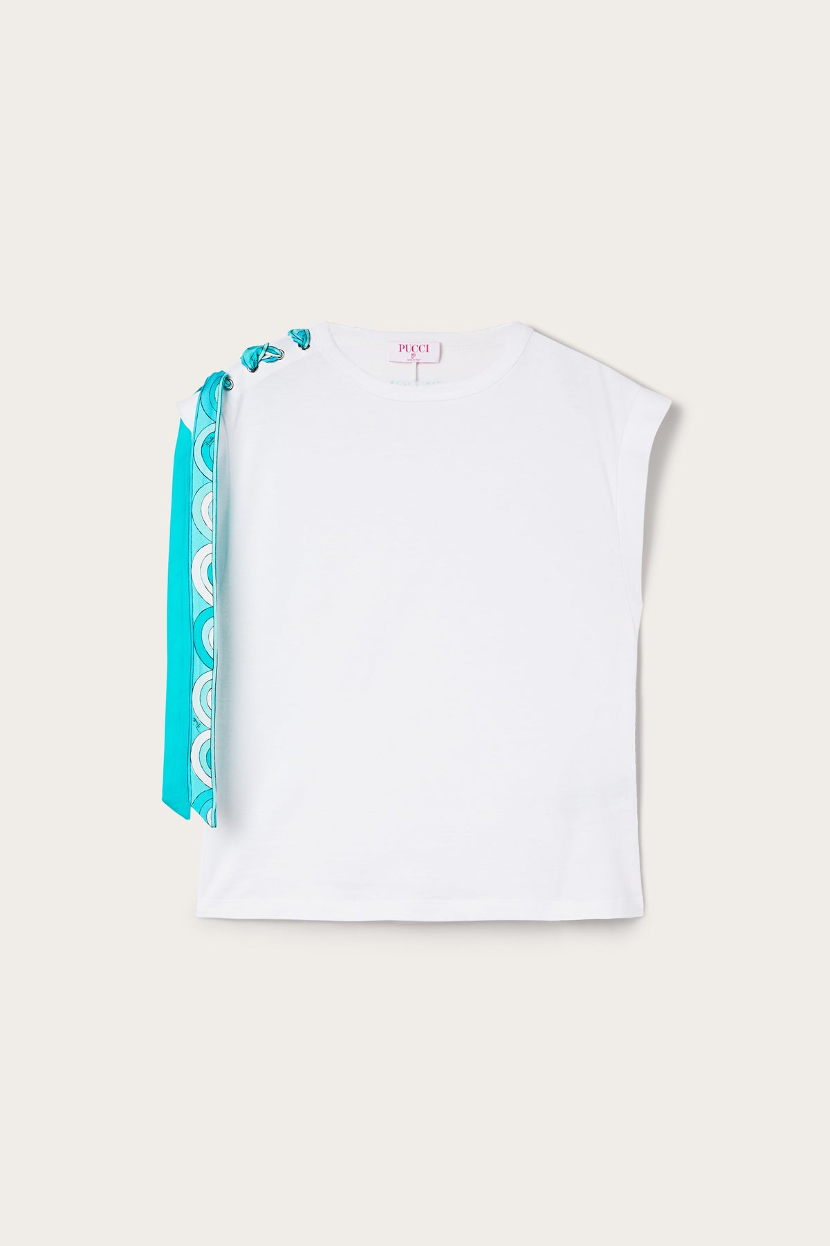 Pucci Top with Printed Detail