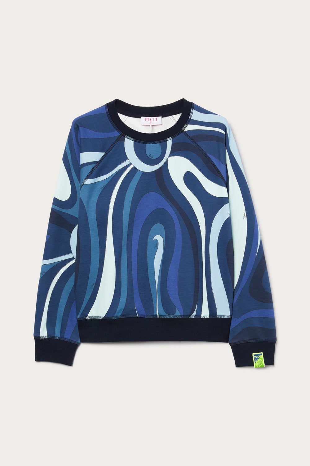 Pucci Fleece Sweatshirt Marmo Print