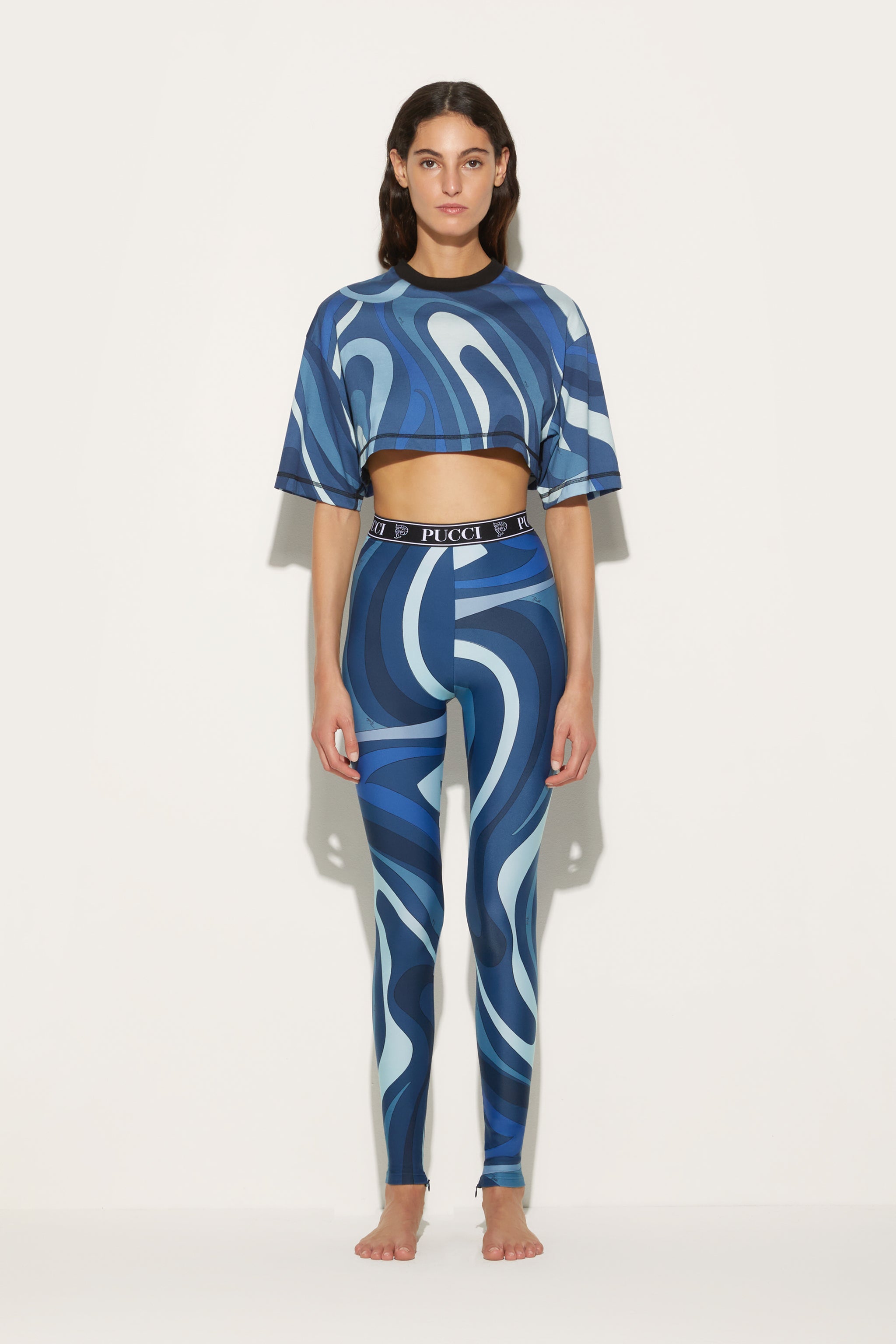 Pucci Marmo-Print Cotton T-shirt