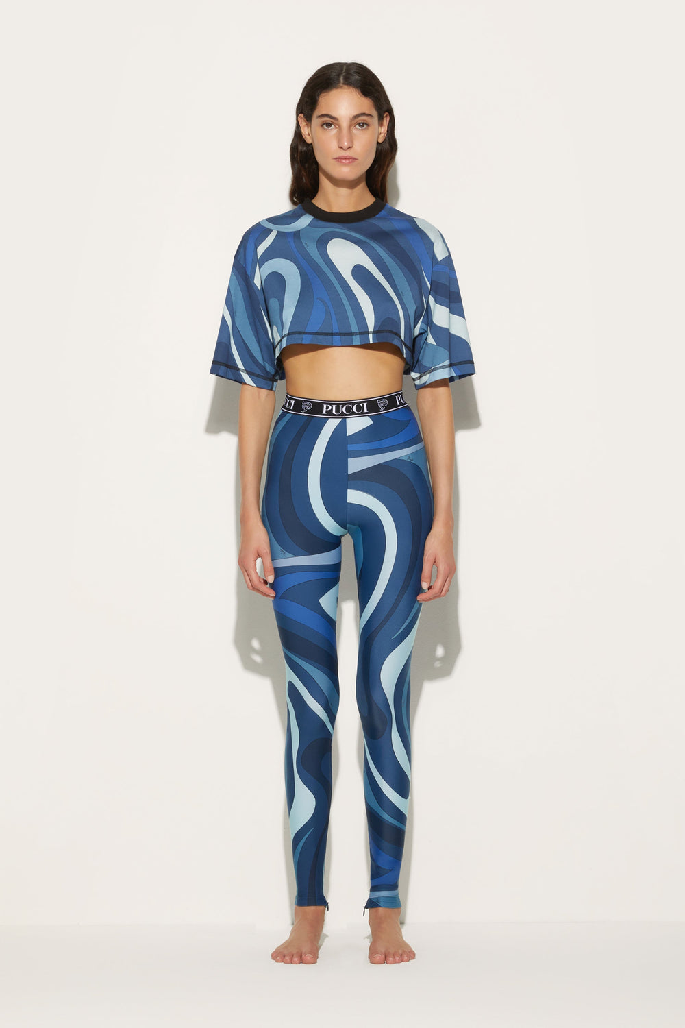 Pucci Marmo-Print Cotton T-shirt