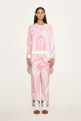 Pucci Fleece Sweatshirt Marmo Print
