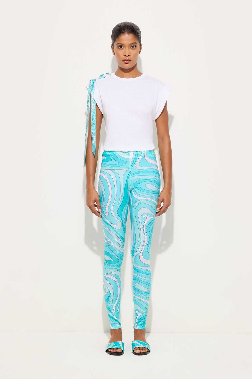 Pucci Marmo Print Leggings