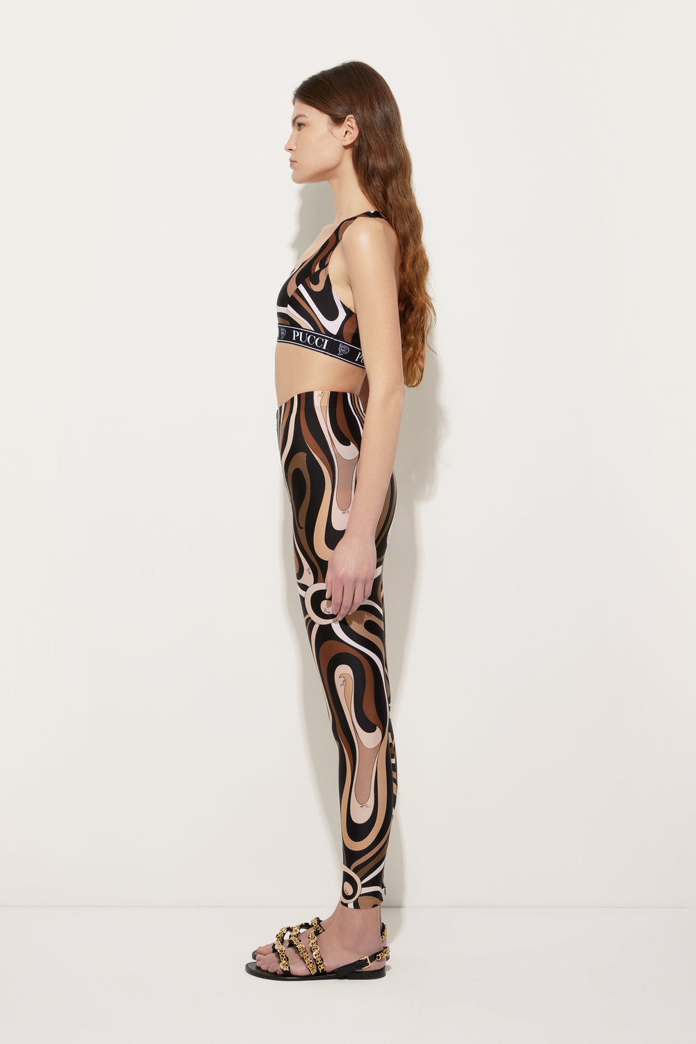 Pucci Marmo Print Leggings