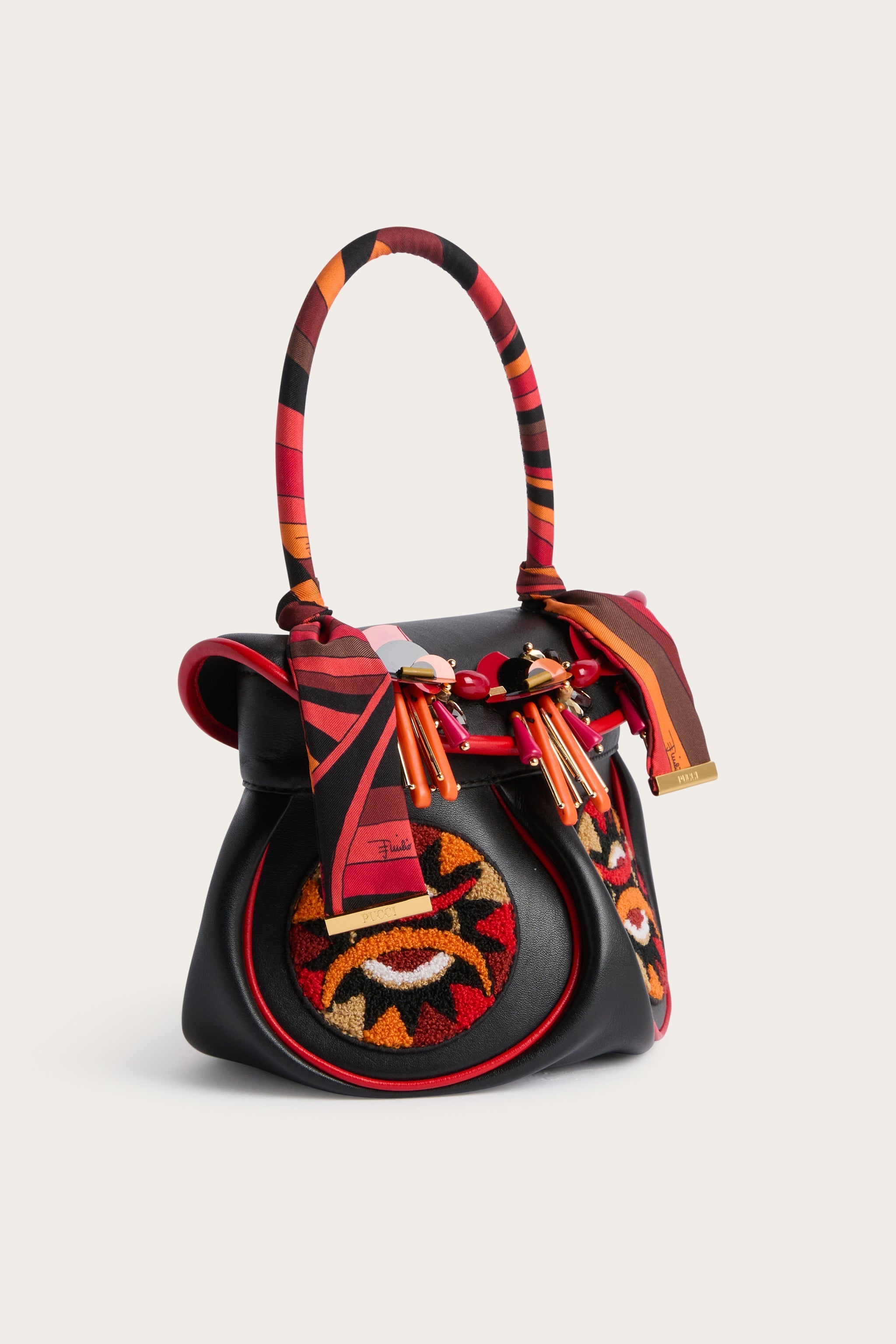 Pucci La Pupa Embroidered Handbag