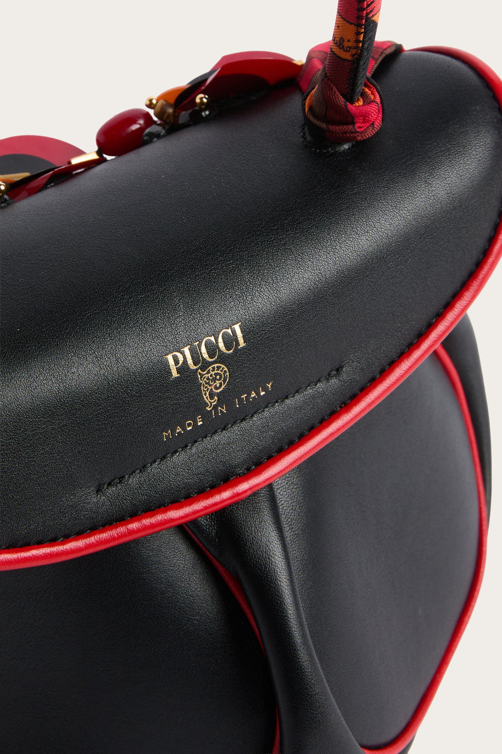 Pucci La Pupa Embroidered Handbag