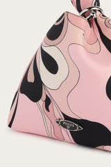 Pucci Orchidee Print Emilio Silk Bag