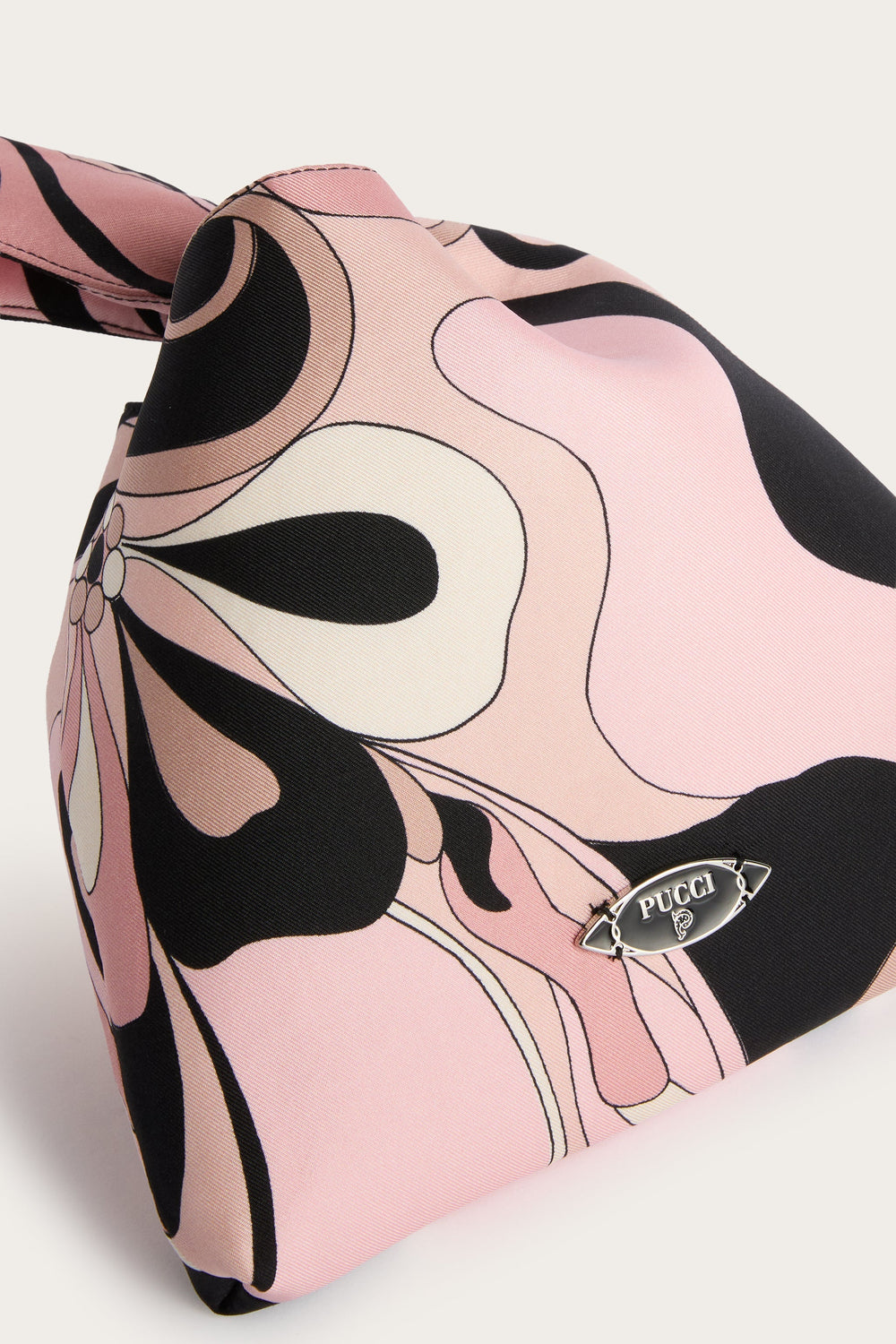 Pucci Orchidee Print Emilio Silk Bag