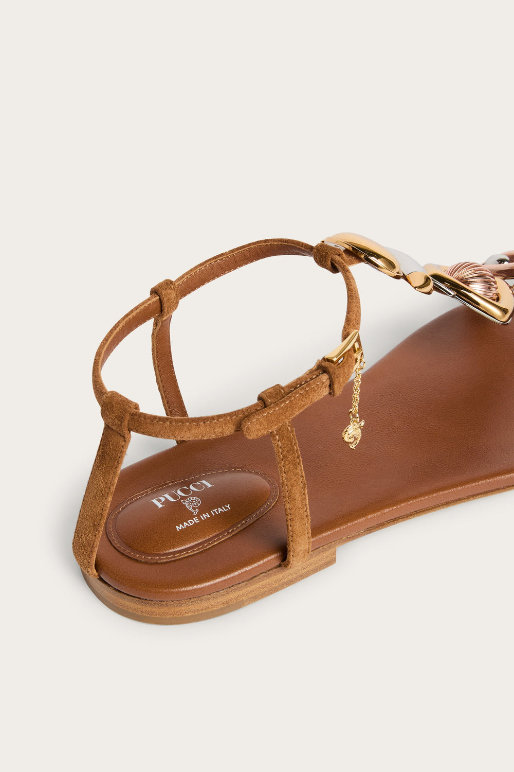Pucci Bijoux Leather Sandals