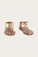 Pucci Bijoux Leather Sandals