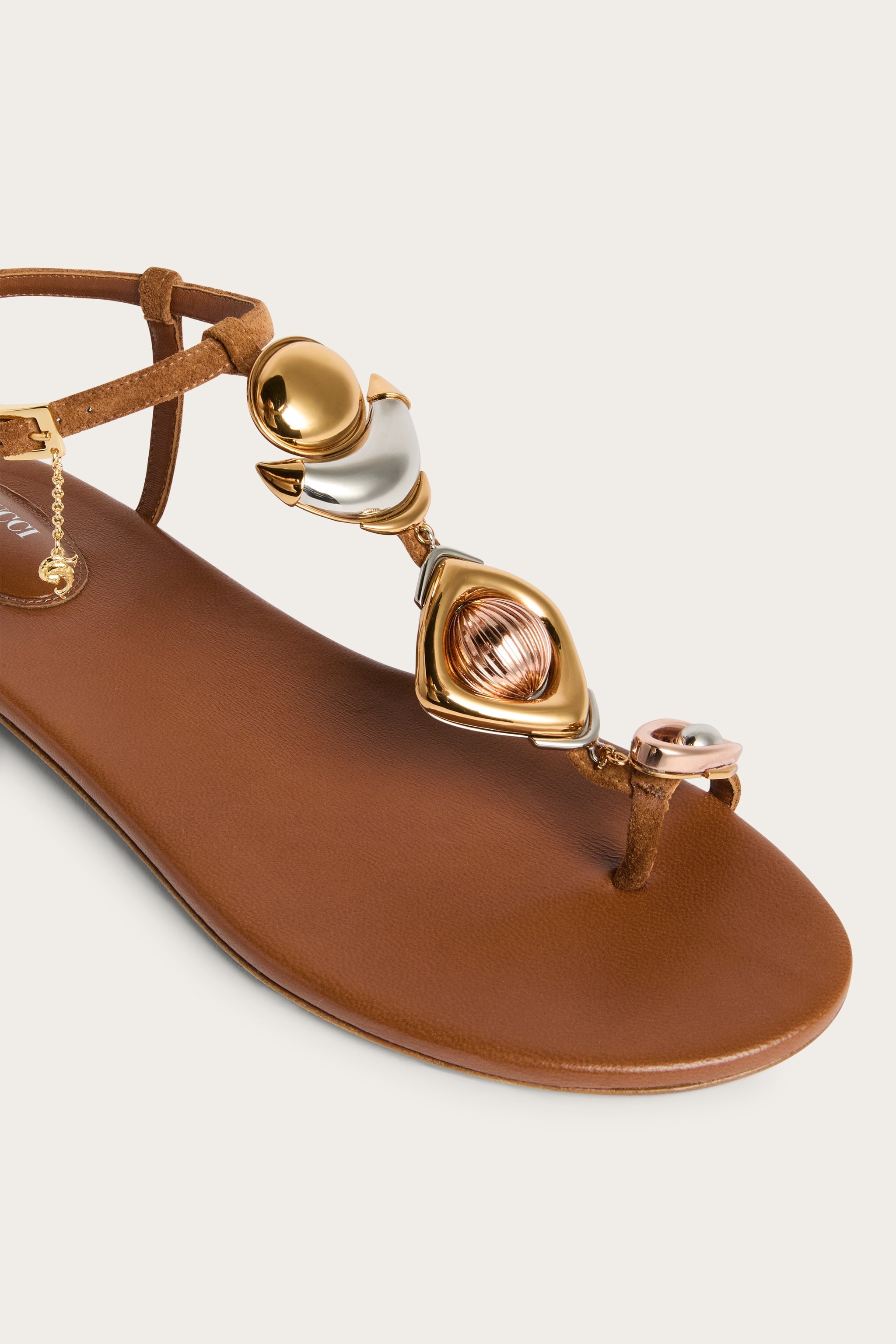 Pucci Bijoux Leather Sandals