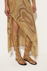 Pucci Embellished Gladiator Sandals