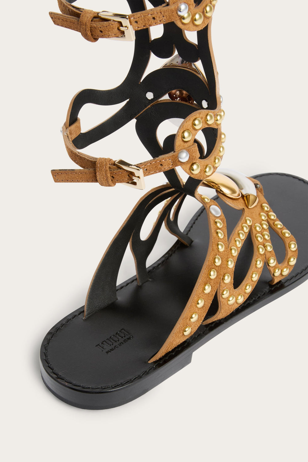 Pucci Embellished Gladiator Sandals