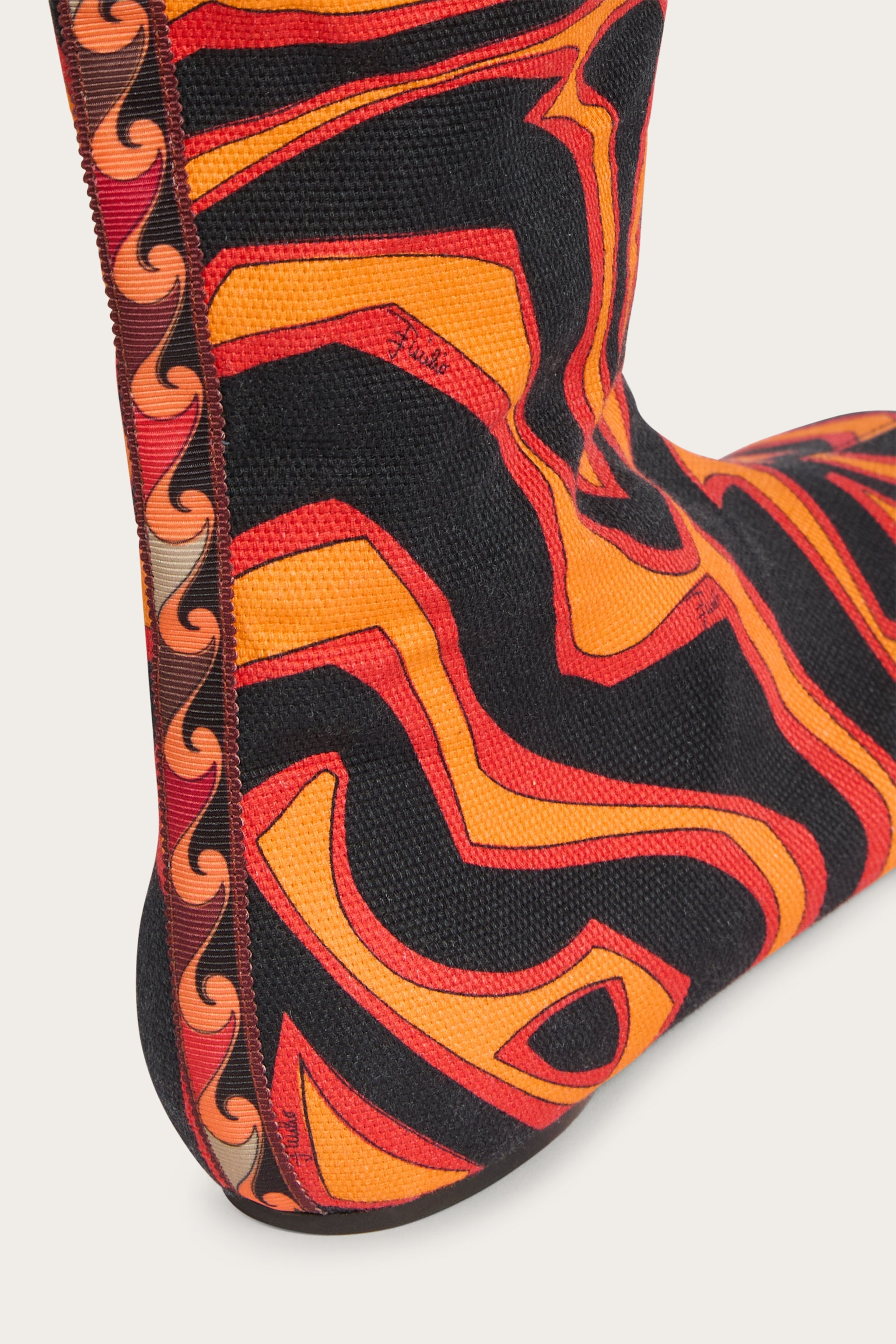 Pucci Labirinto Print Boots