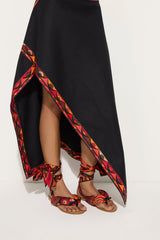 Pucci Scarf Sandals