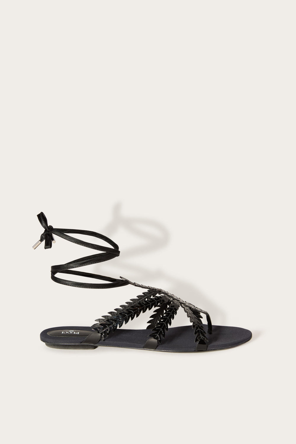 Pucci Feather-Embellished Sandals