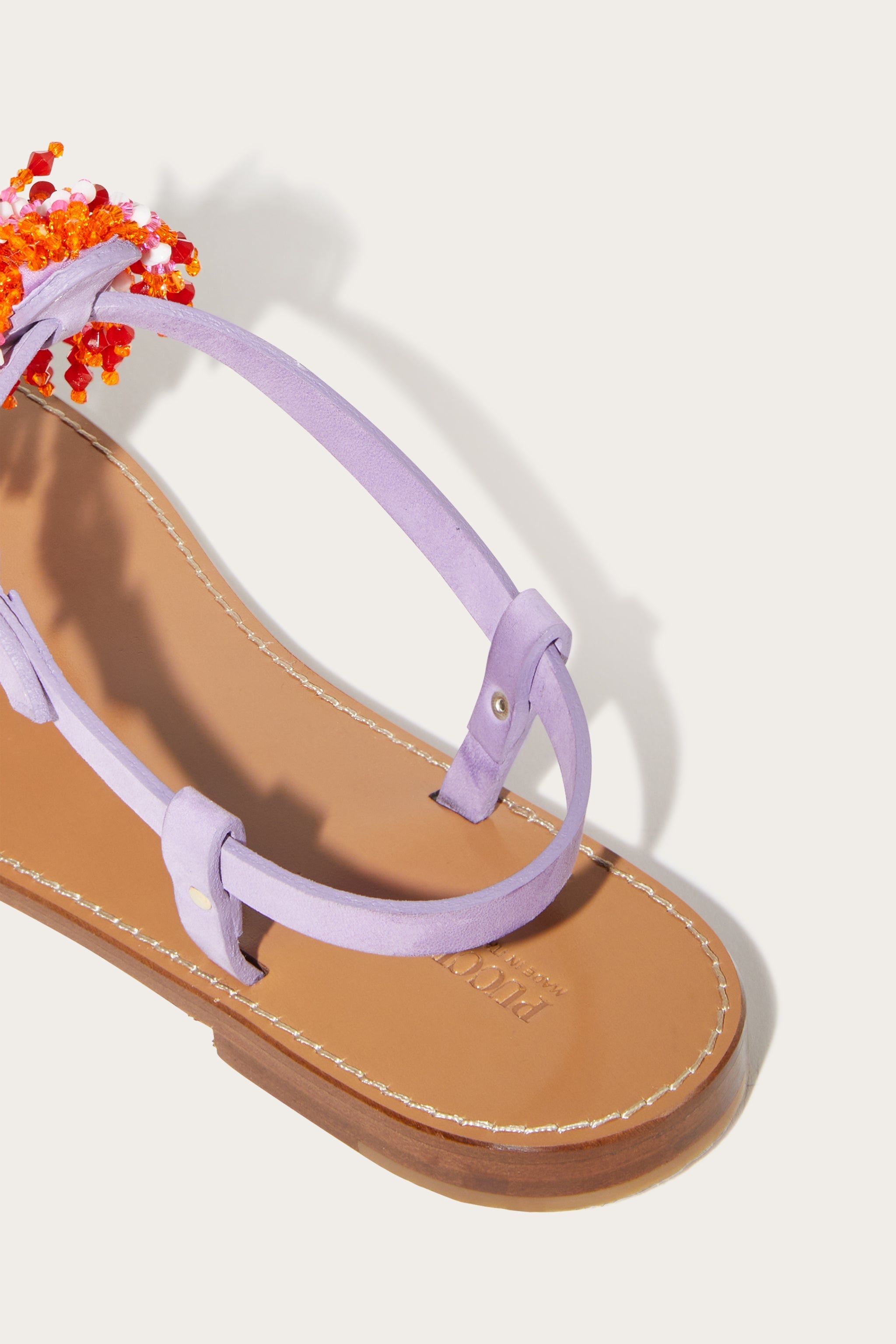 Pucci Embroidery Sandals