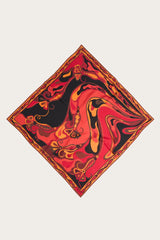 Pucci Orchidee Print Silk Carrè
