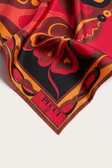 Pucci Orchidee Print Silk Carrè