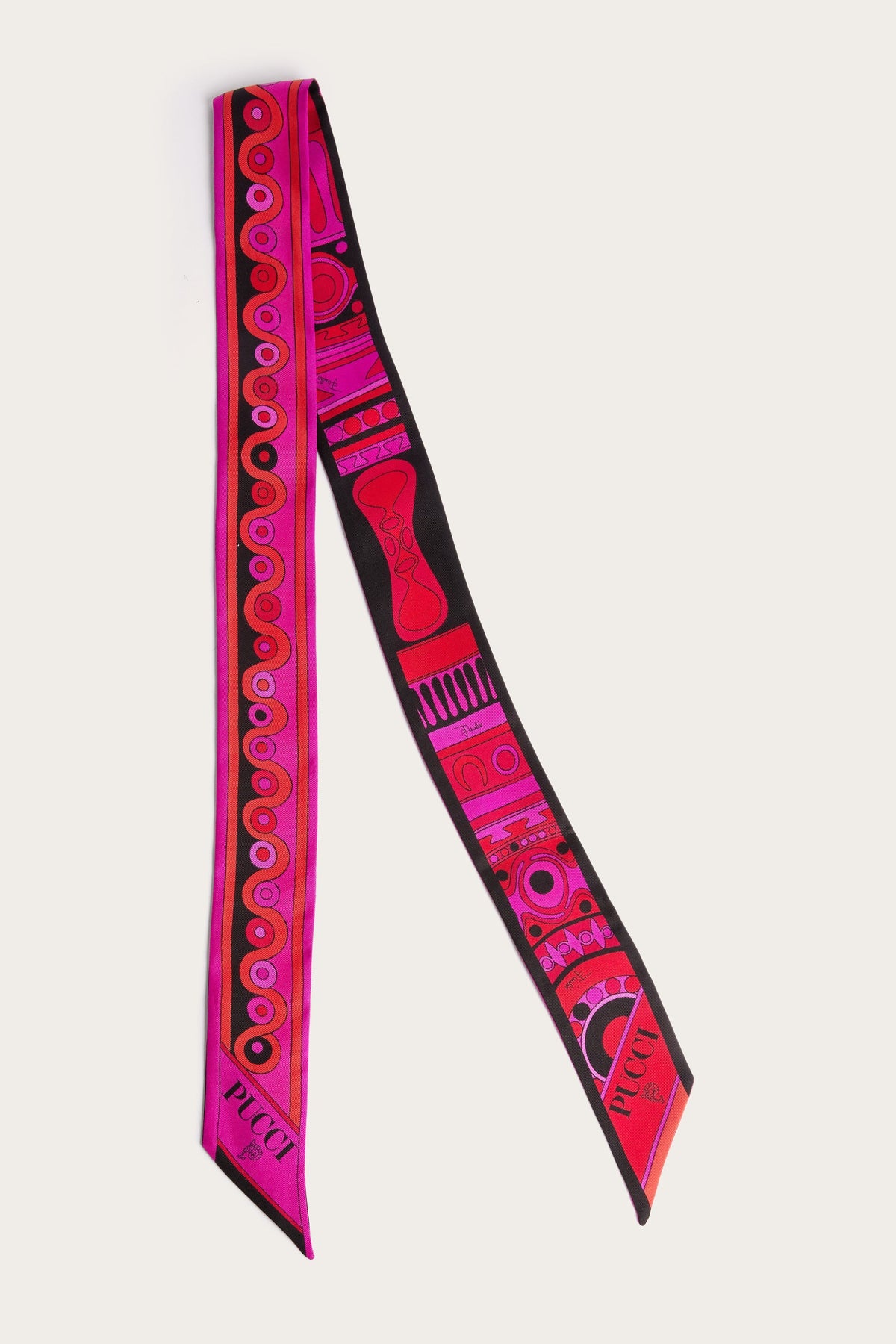 Pucci Mixed Print Silk Twill
