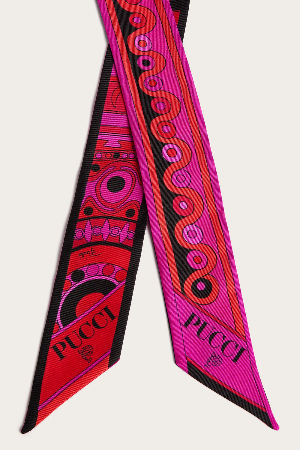Pucci Mixed Print Silk Twill