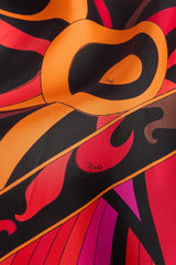 Pucci Iride and Marmo Print Silk Carrè